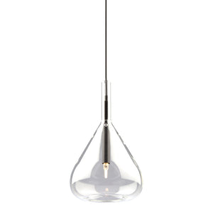 Conic 1 Light Pendant Black