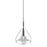 Conic 1 Light Pendant Black