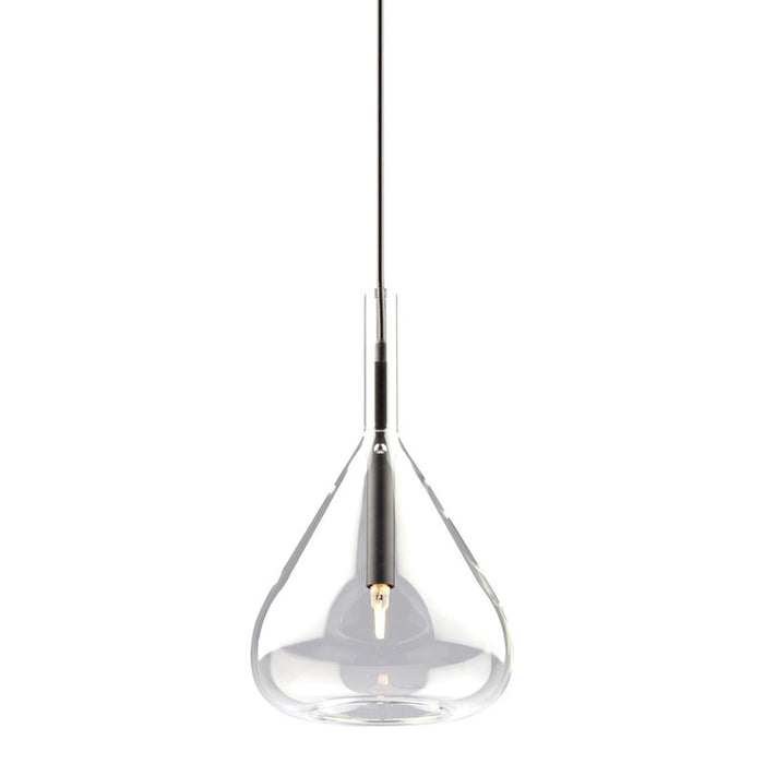 Conic 1 Light Pendant Black