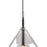 Conic 1 Light Pendant Black