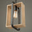 Perris 1 Light Pendant Black