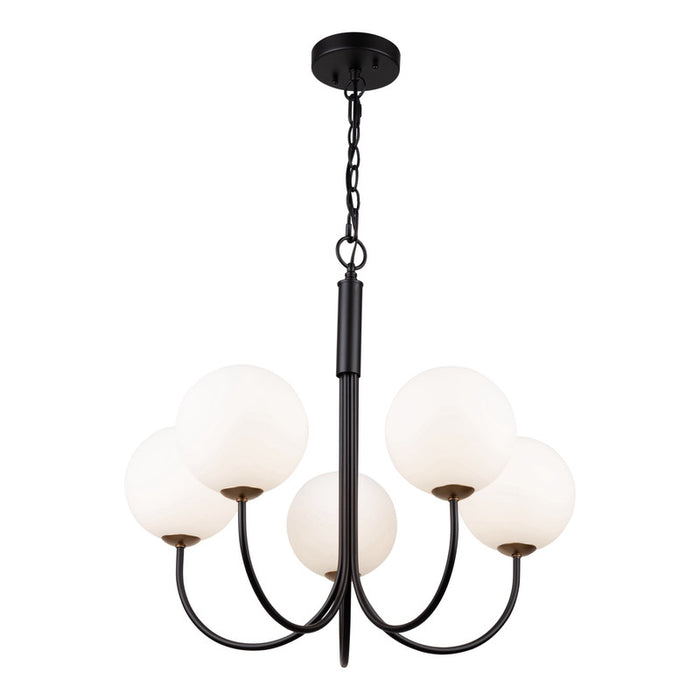 Bistro Collection Chandelier, Black