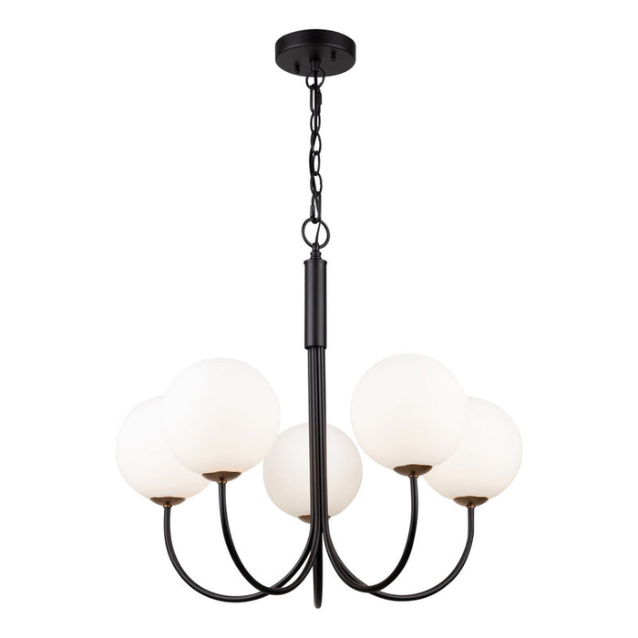 Bistro Collection Chandelier, Black