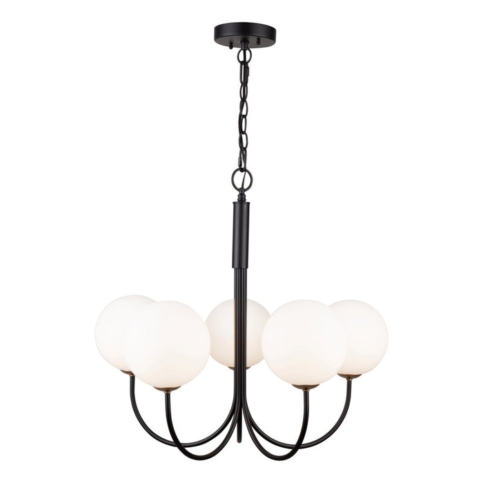 Bistro Collection Chandelier, Black