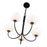 Bistro Collection Chandelier, Black