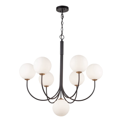 Bistro Collection Chandelier, Black