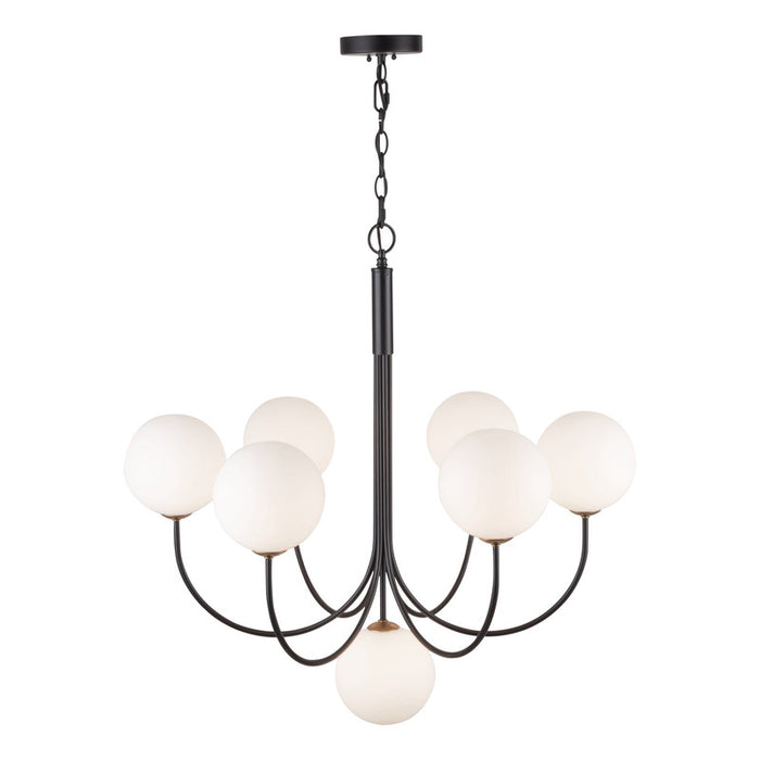 Bistro Collection Chandelier, Black