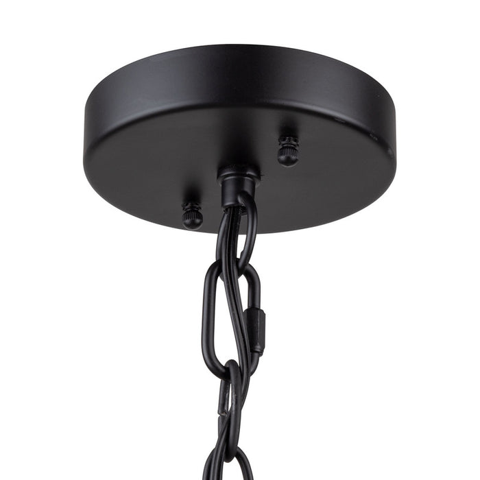 Bistro Collection Chandelier, Black