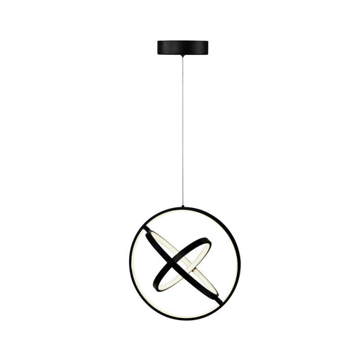 Sienna 30W LED Orb Pendant Black