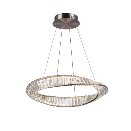 Stella 25W LED Pendant Satin Nickel