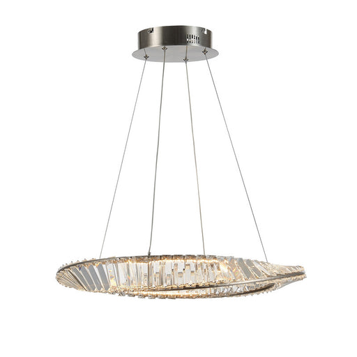 Stella 25W LED Pendant Satin Nickel