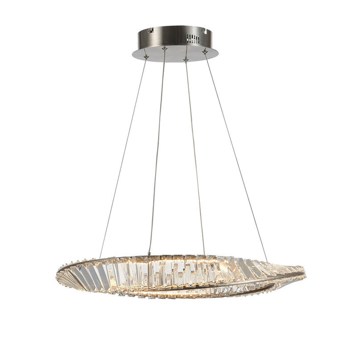 Stella 25W LED Pendant Satin Nickel