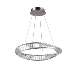 Stella 25W LED Pendant Satin Nickel