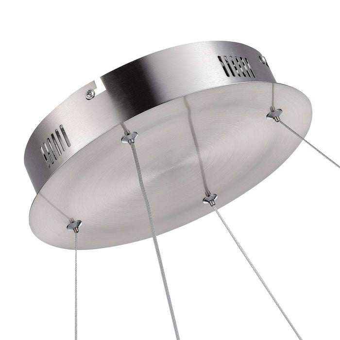 Stella 25W LED Pendant Satin Nickel