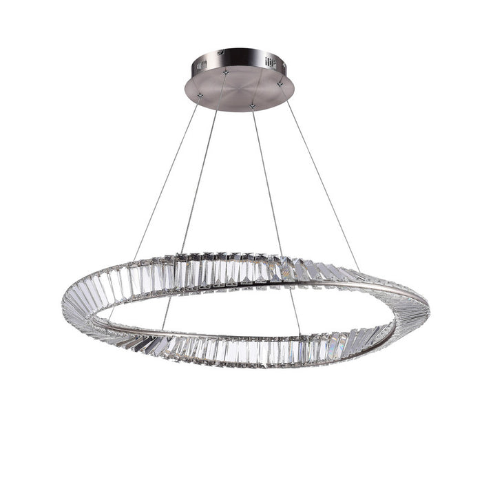 Stella 50W LED Pendant Satin Nickel