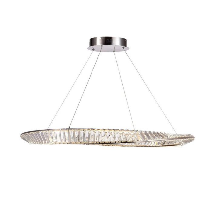 Stella 65W LED Pendant Satin Nickel