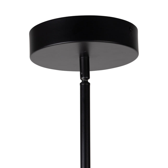 Trilogy Collection Integrated LED Pendant, Black & Brass