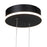 Silicon Valley Collection Integrated LED Chandelier, Black, Large