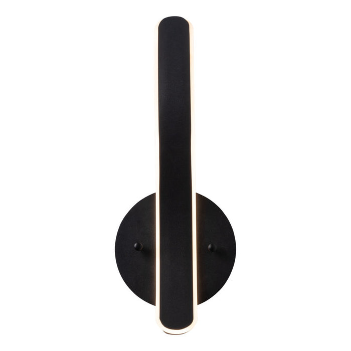 Sirius Collection Integrated LED Sconce, Black