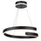 Sirius Collection Integrated LED Chandelier, Black