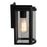 Lakewood Collection 1-Light Exterior Wall Light, Matte Black