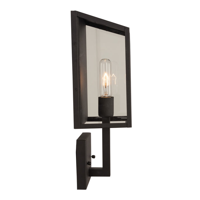 Sonesta Collection 1-Light Exterior Wall Light, Black