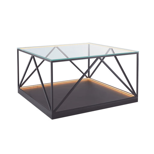 Tavola 9W LED Square Table Black