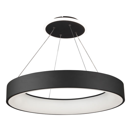 Lazio Collection Integrated LED Chandelier, Black