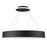 Lazio Collection Integrated LED Chandelier, Black