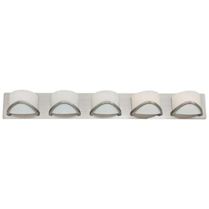 DVI DVP0555SN-OP Solstice Satin Nickel Vanity Light