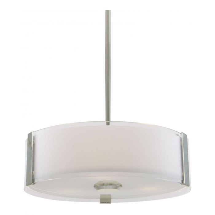 DVI DVP14508SN-SSOP Zurich Satin Nickel And Stainless Steel Pendant