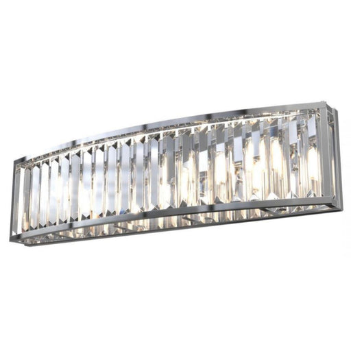 DVI DVP25743CH-CRY Vimy Ridge Chrome And Crystal Vanity Light