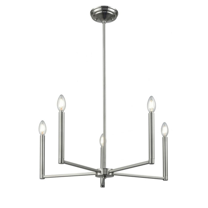 DVI DVP26225SN Menin Road Satin Nickel Chandelier