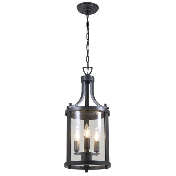 DVI DVP4475HB-CL Niagara Outdoor Hammered Black Outdoor Pendant