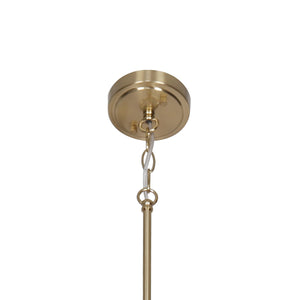Adjustable Etched Glass Pendant