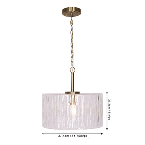 15"dia. Convertible Pendant- Ctc
