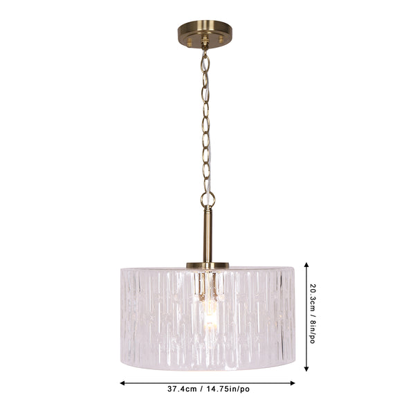 15"dia. Convertible Pendant- Ctc