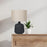 19"H Iron Ore Ceramic Table Lamp