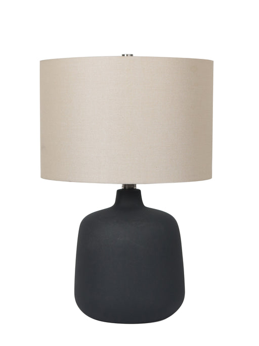 19"H Iron Ore Ceramic Table Lamp