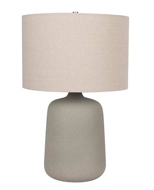 24"H Dorian Grey Ceramic Table Lamp