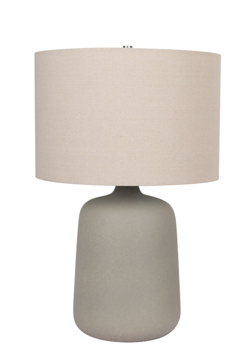 24"H Dorian Grey Ceramic Table Lamp