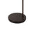 62"H Metal Floor Lamp with Rattan and Linen shade