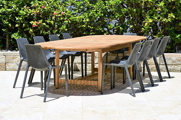 Amazonia 11-Piece Outdoor Patio Dining Set