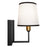 Coco 1 Light Sconce Black and Gold