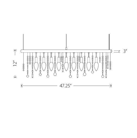 Crystal Linear Suspension