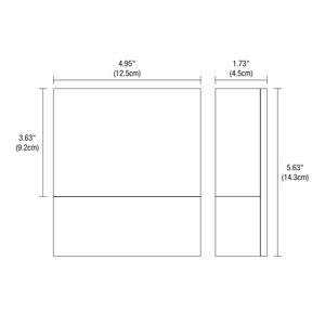 Tv LED Elv Dimmable Wall Light