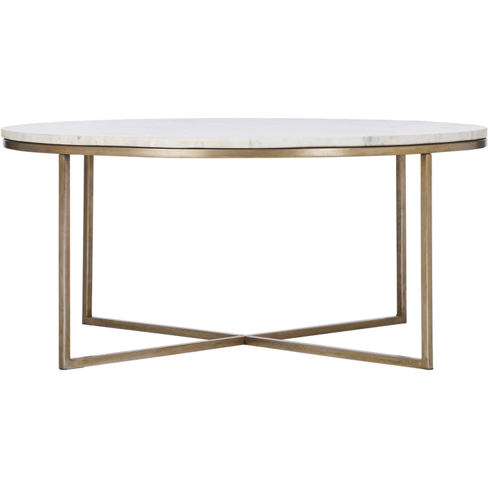 Lova Antique Brass Coffee Table