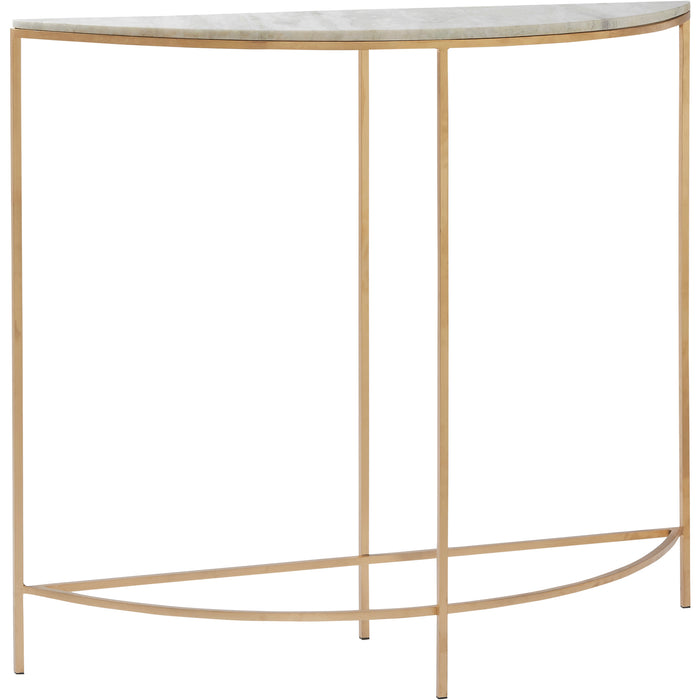 Reese Modern Style Half Circle Console Table