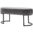 Luanda Modern Style Oval Bench