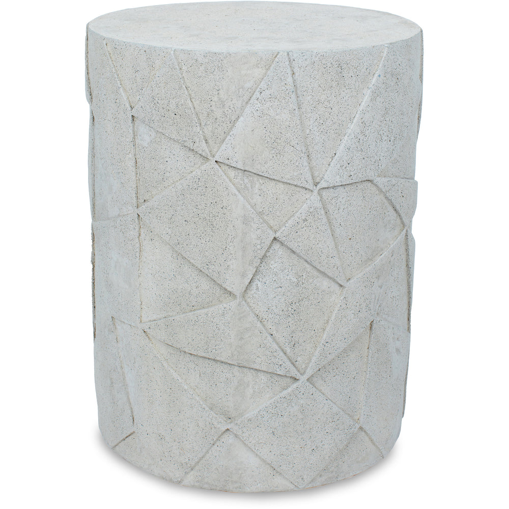 Nodin Abstract Stone Blend Side Table